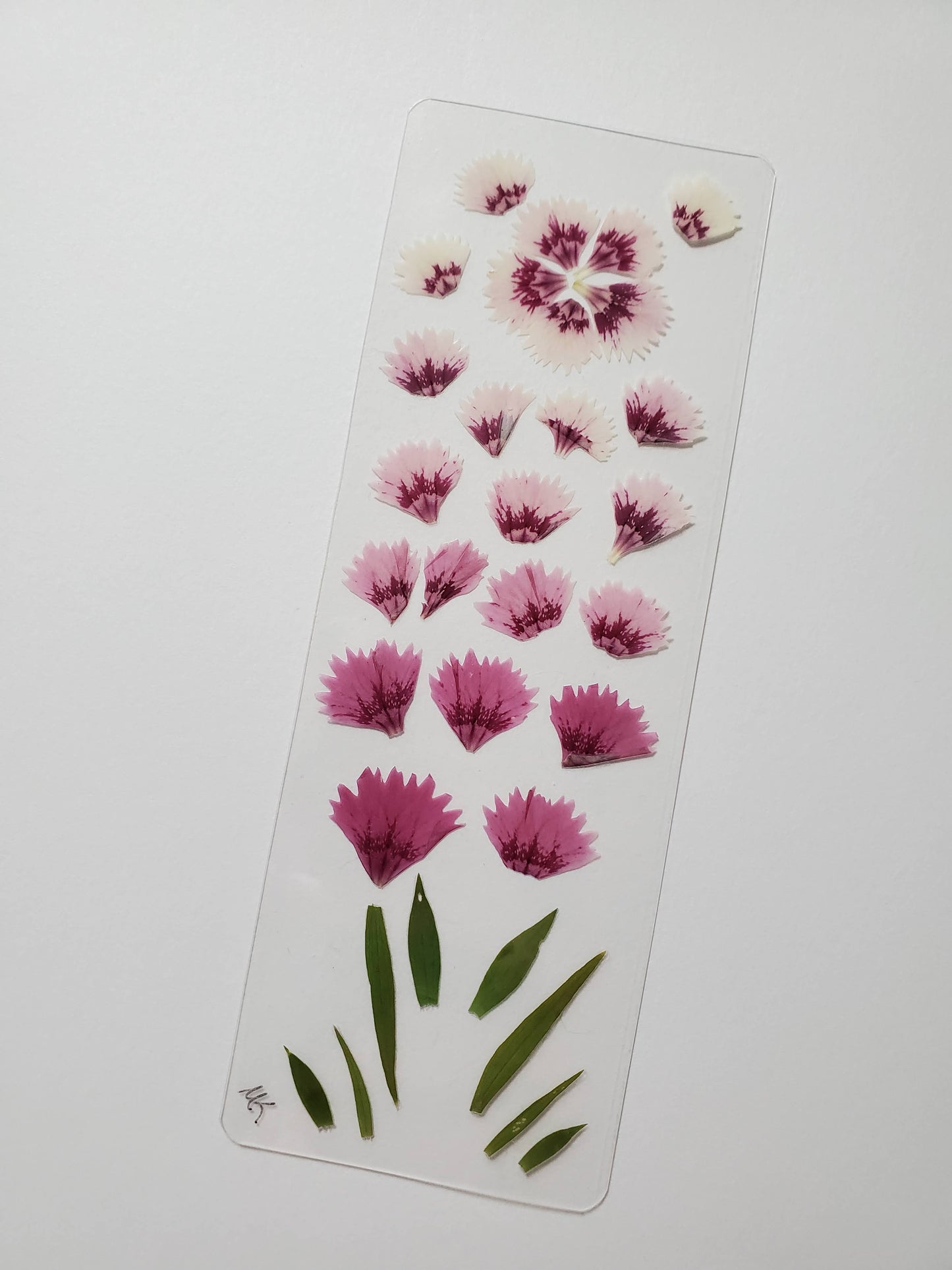 Flower Pressed Bookmark
