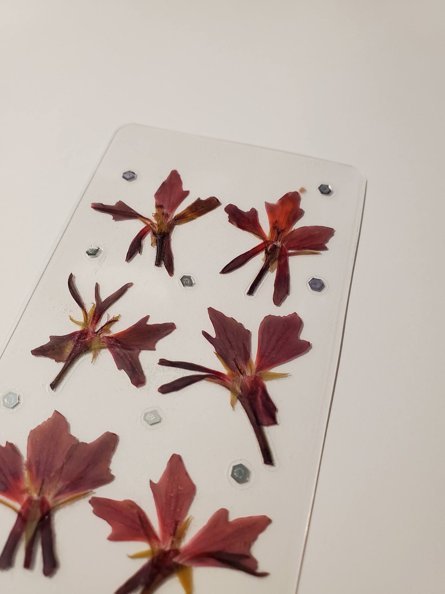 Flower Pressed Bookmark