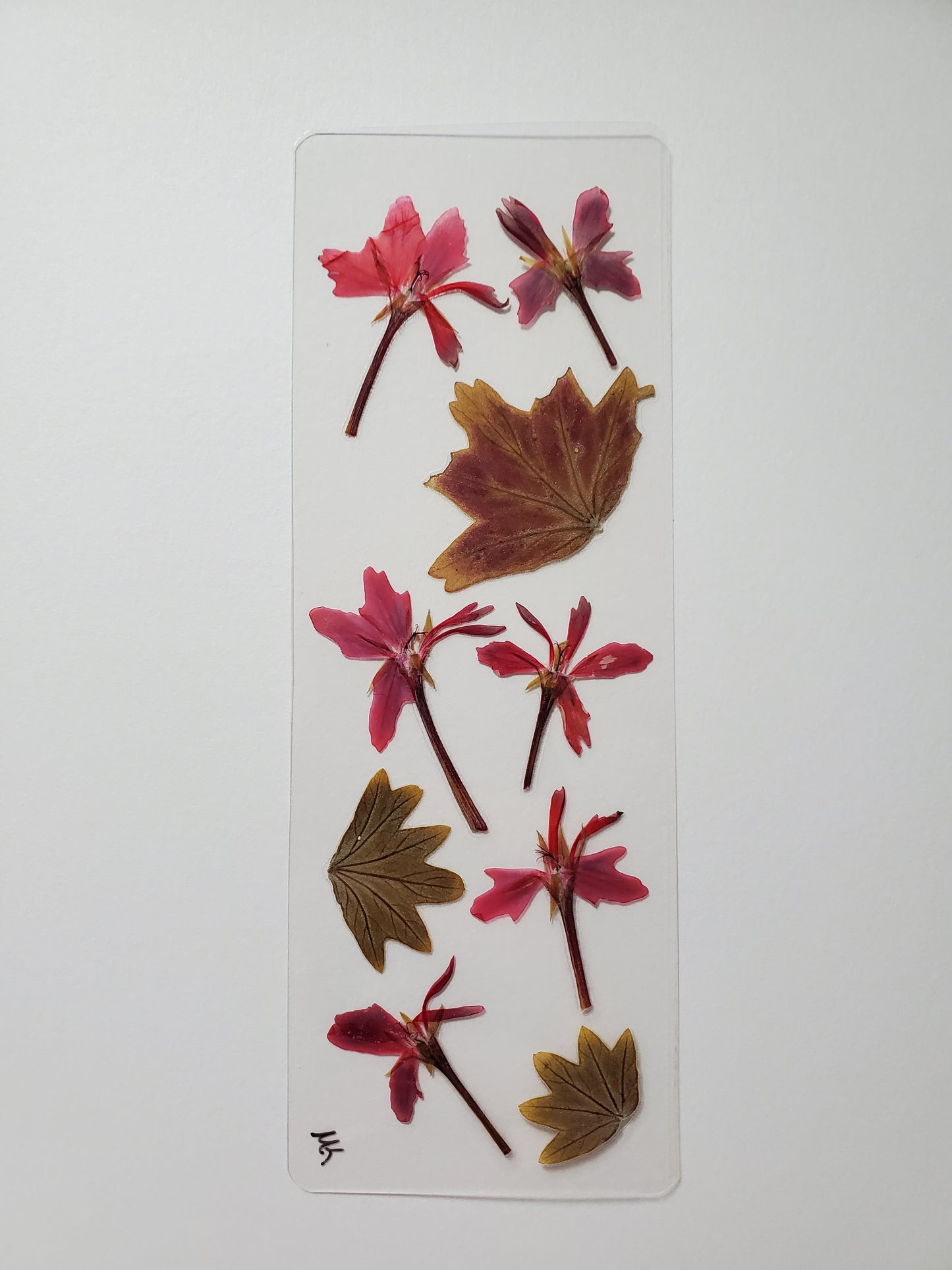 Flower Pressed Bookmark