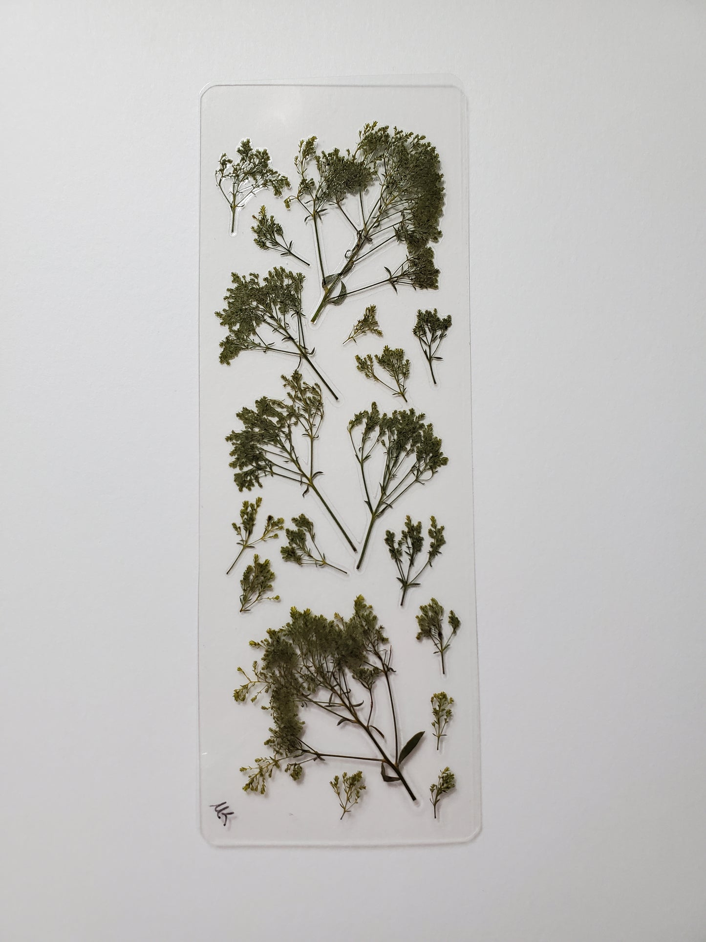 Flower Pressed Bookmark