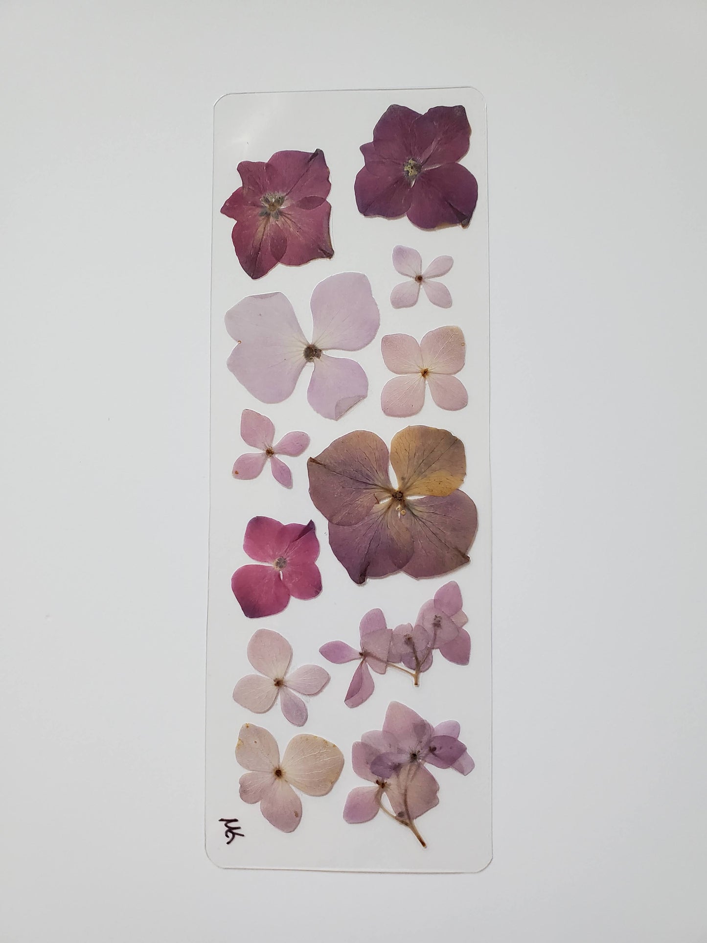 Flower Pressed Bookmark